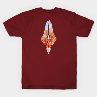 Crystal owl crest T-Shirt